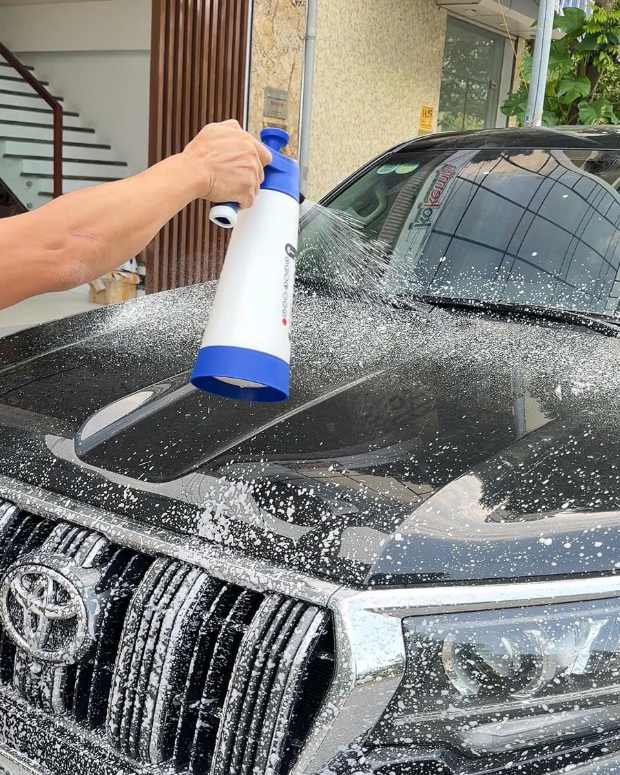 Combo rửa xe không chạm tại nhà Bio 45 1L + Bình bọt tuyết Kwazar 2L