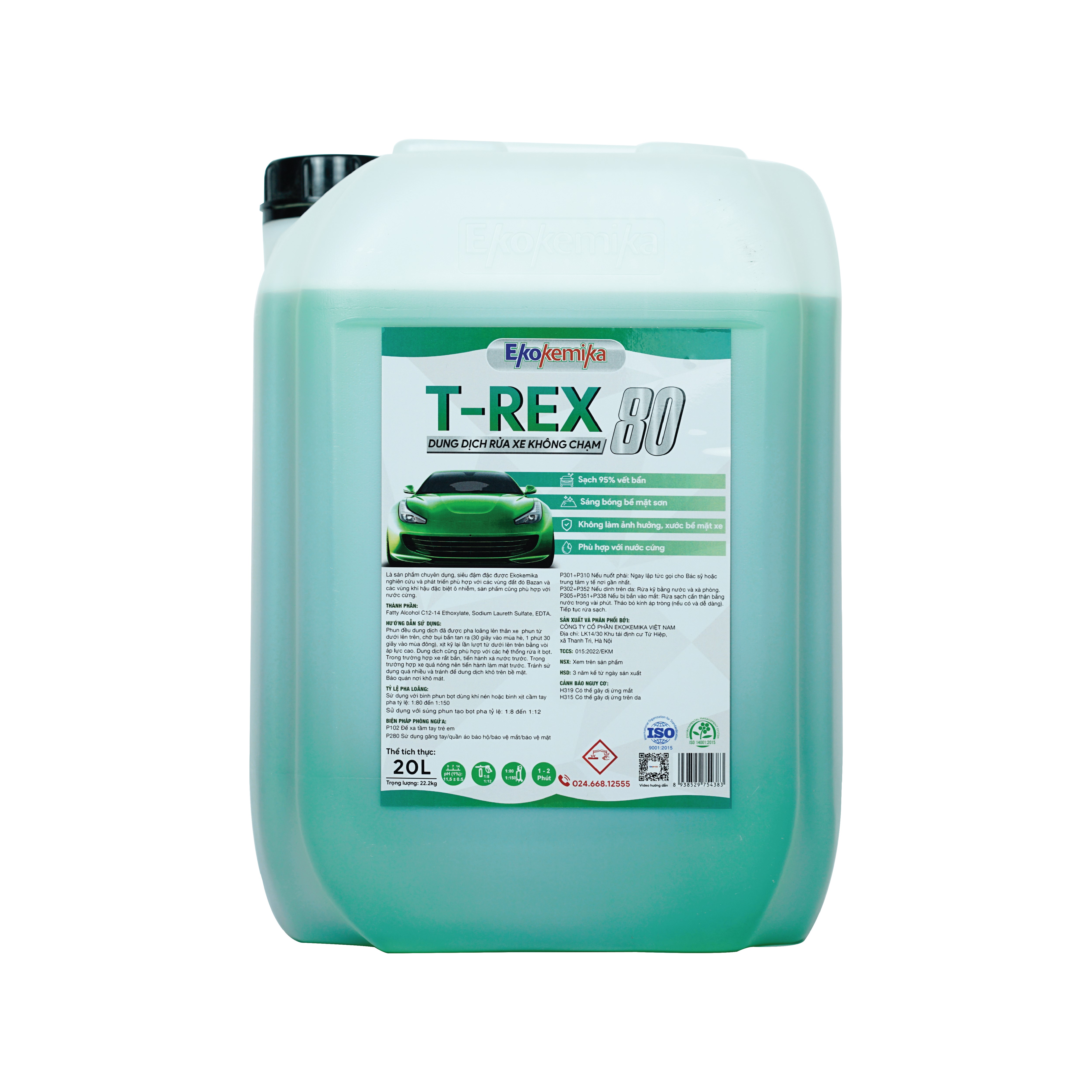 Dung dịch rửa xe không chạm T-Rex 80